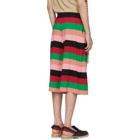 Loewe Multicolor Knit Stripe Shorts