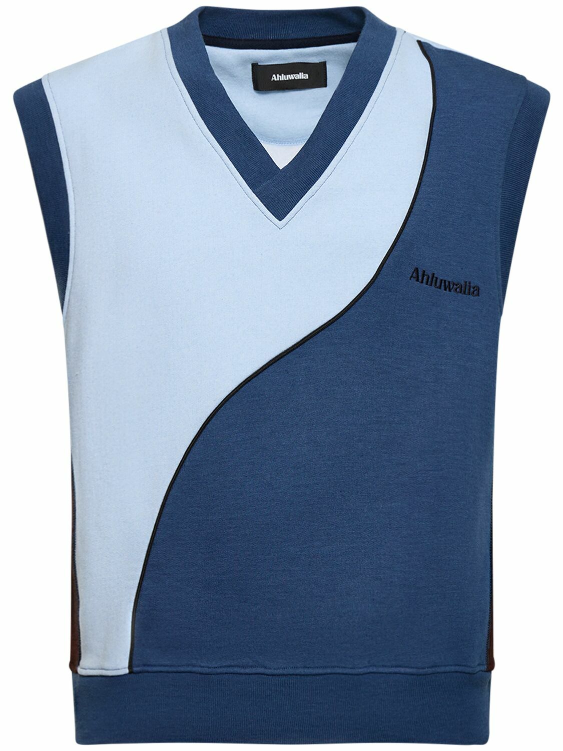 AHLUWALIA - Mae Cotton V Neck