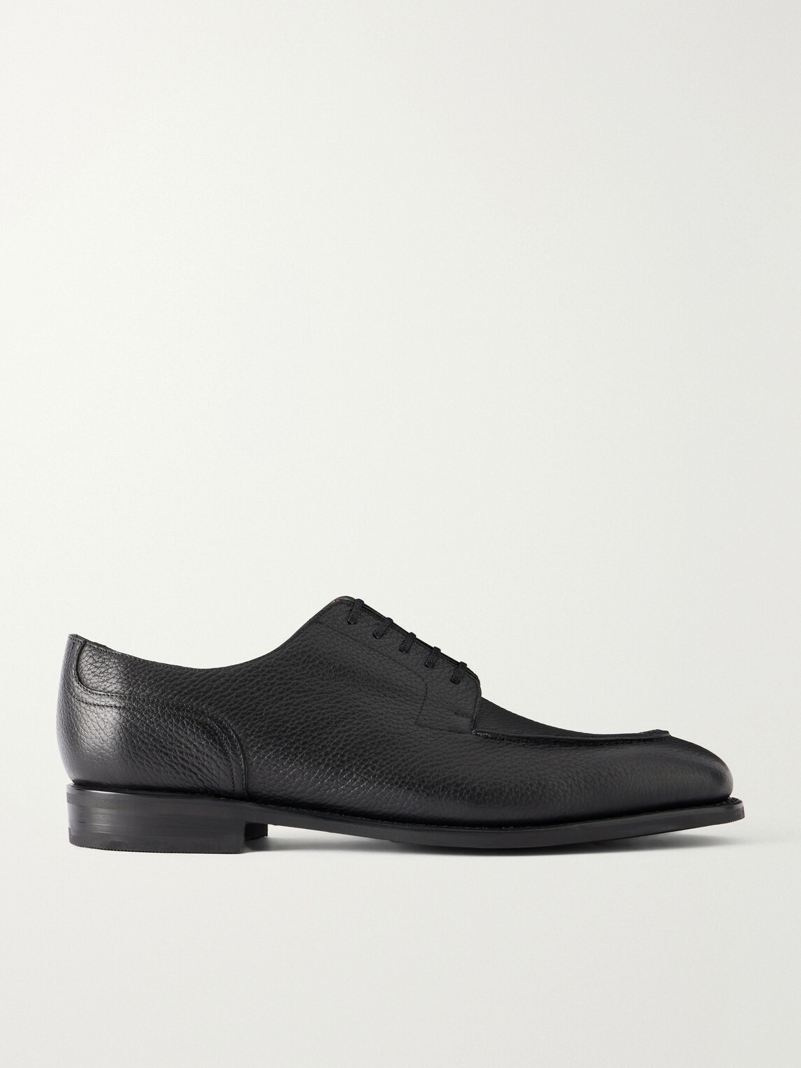 MORJAS - The Split Toe Full-Grain Leather Derby Shoes - Black