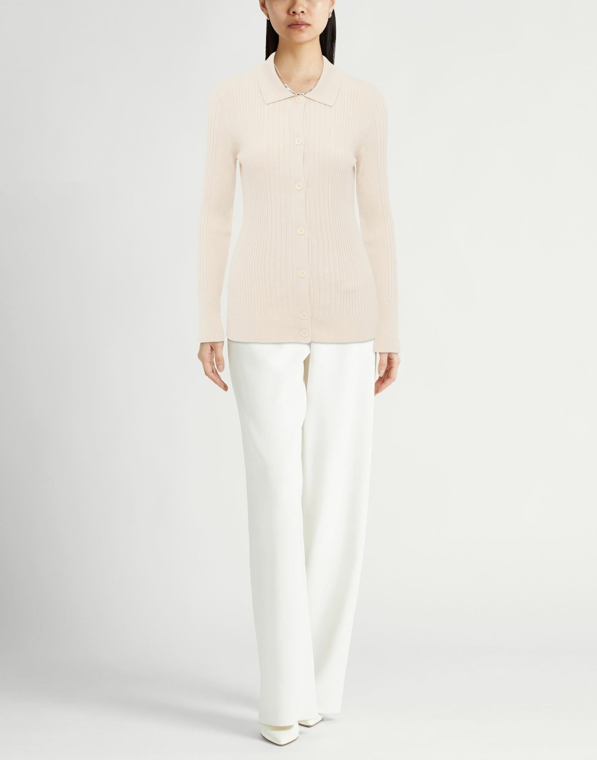 Peserico Womens Cardigan in Beige