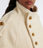 Xu Zhi Belted wool and alpaca-blend jacket