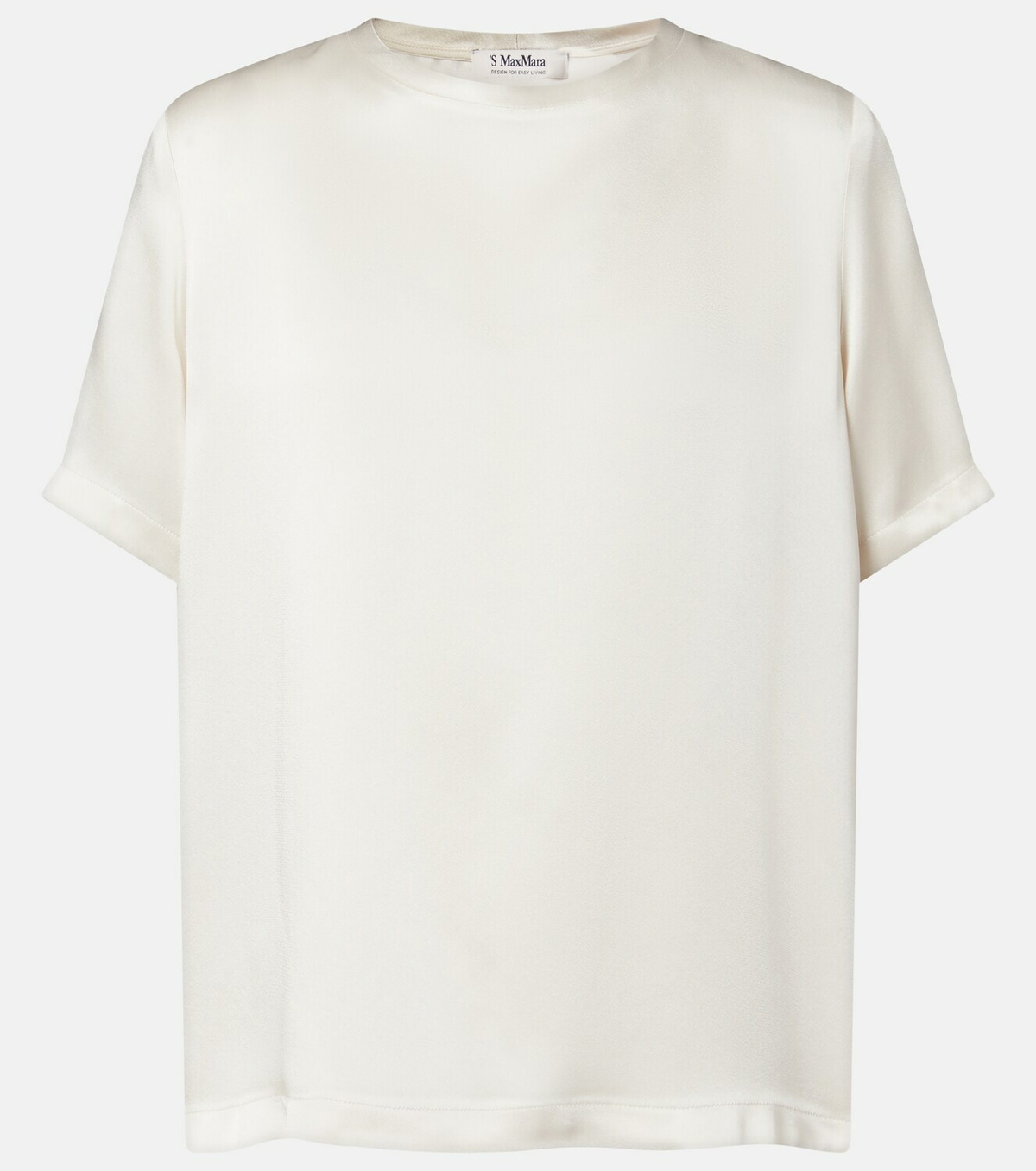 'S Max Mara Satin T-shirt