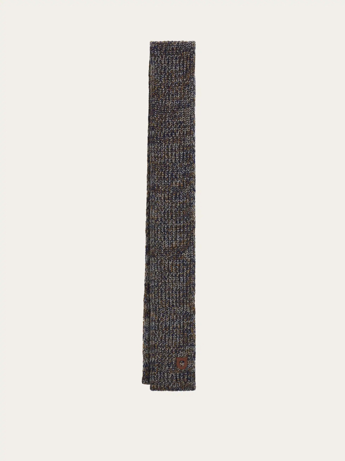 Ferragamo Mens Skinny scarf in Blue