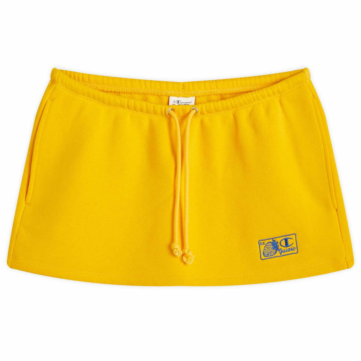 Champion Women's x Guizio Mini Skirt in Yellow Cab