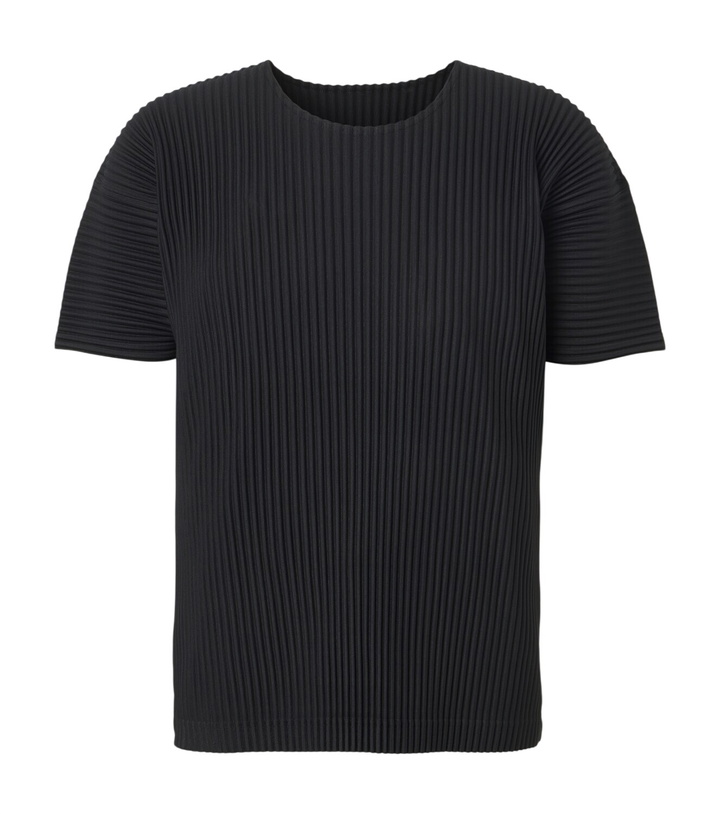 Photo: Homme Plissé Issey Miyake Basics pleated T-shirt