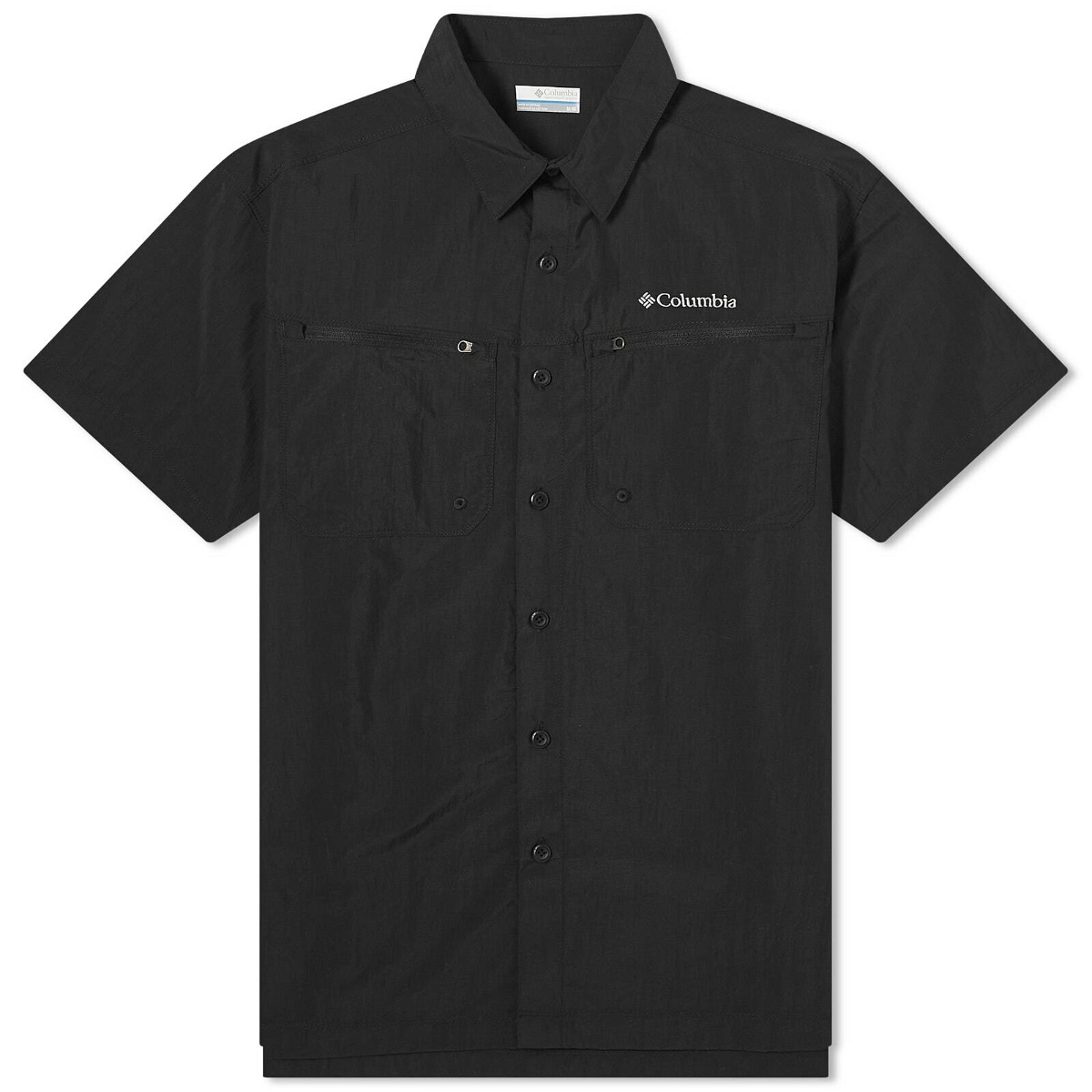 Photo: Columbia Men's Mountaindale™ Outdoor Short Sleeve Shirt in Black