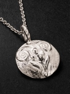Elhanati - Star Sign Aries White Gold Pendant Necklace