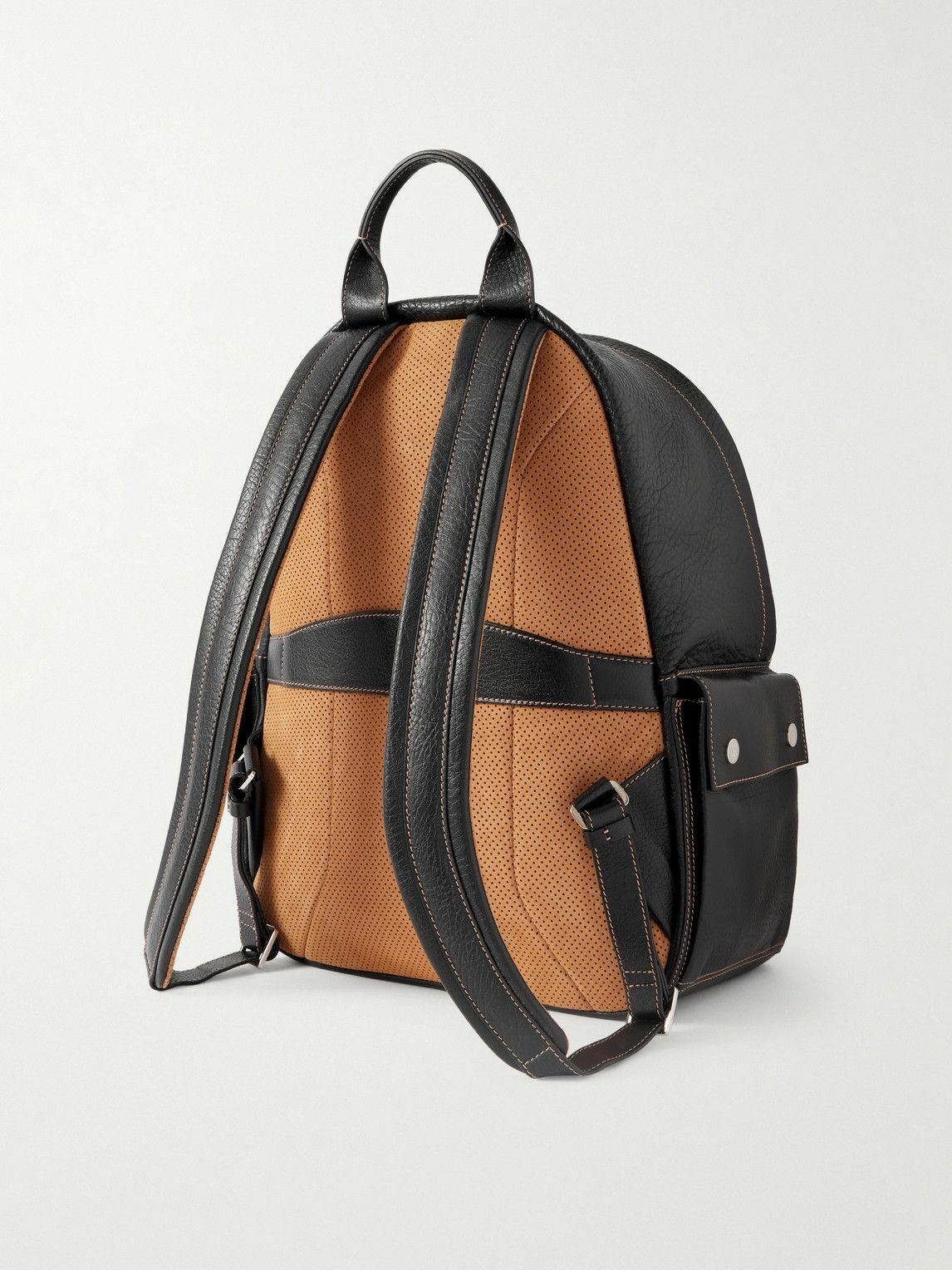 Brunello Cucinelli - Full-Grain Leather Backpack