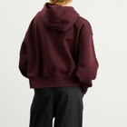 Nike Women's Phoenix Fleece Oversized Hoodie in Burgundy/Sail