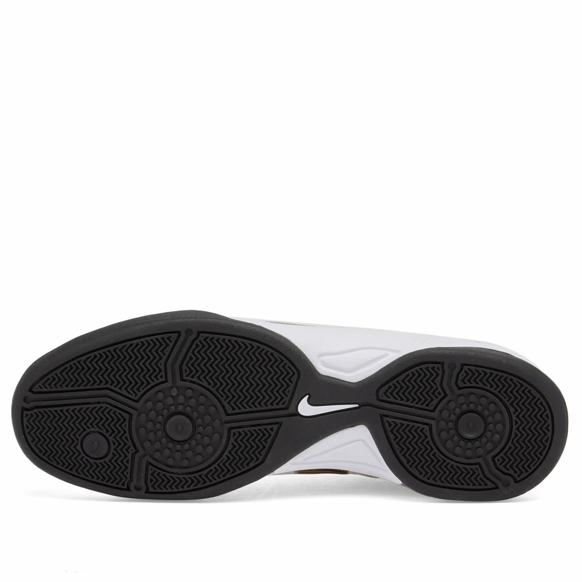 Nike T90 SP Sneaker in White/Black/Gold
