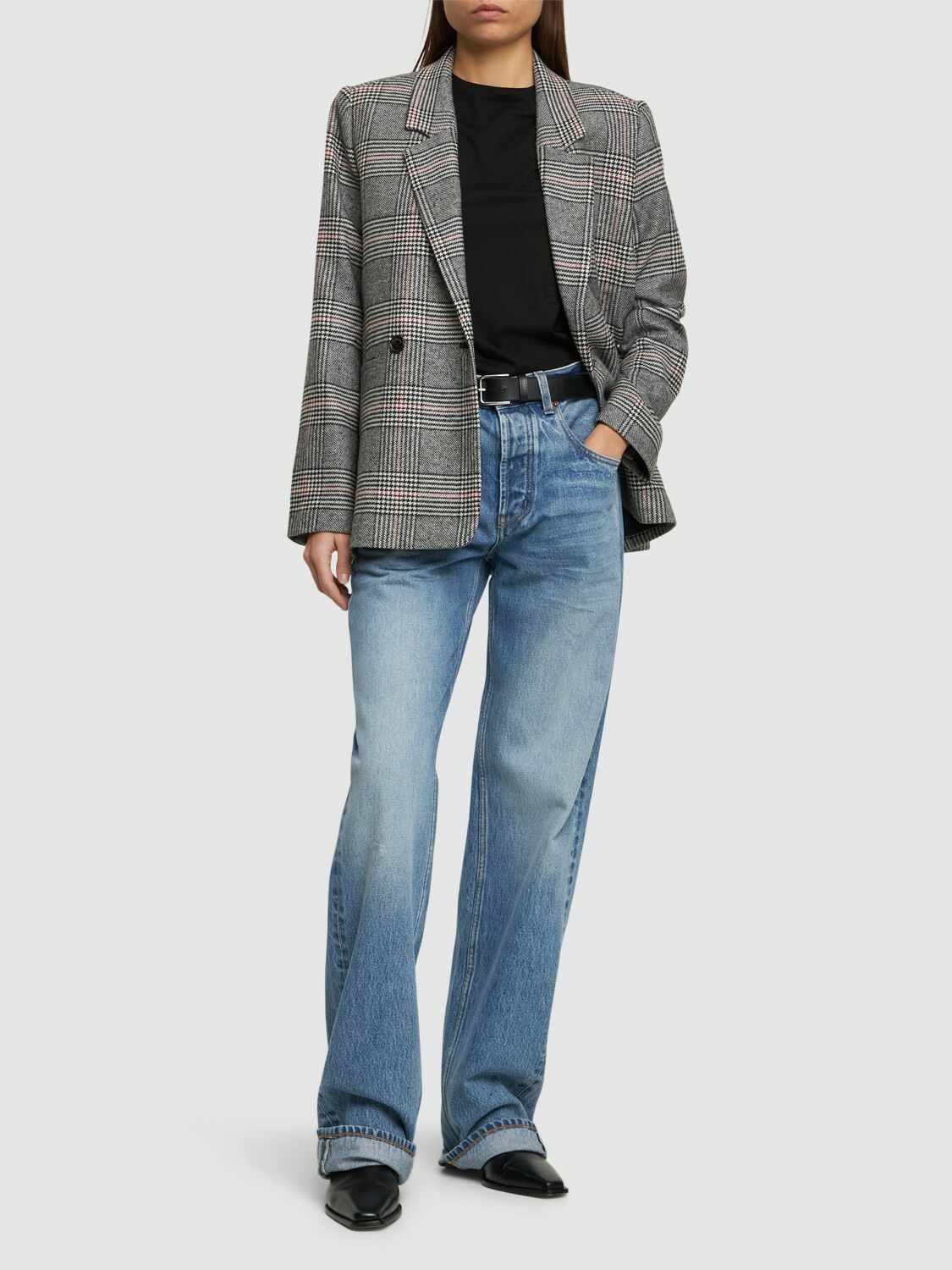 ANINE BING - Madeleine Wool Blend Blazer