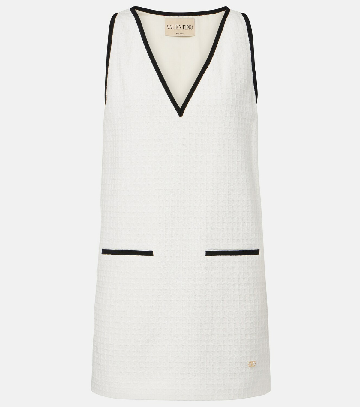 Valentino Cotton tweed minidress