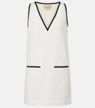 Valentino Cotton tweed minidress