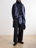 Goldwin - Waffle-Knit T-Shirt - Black