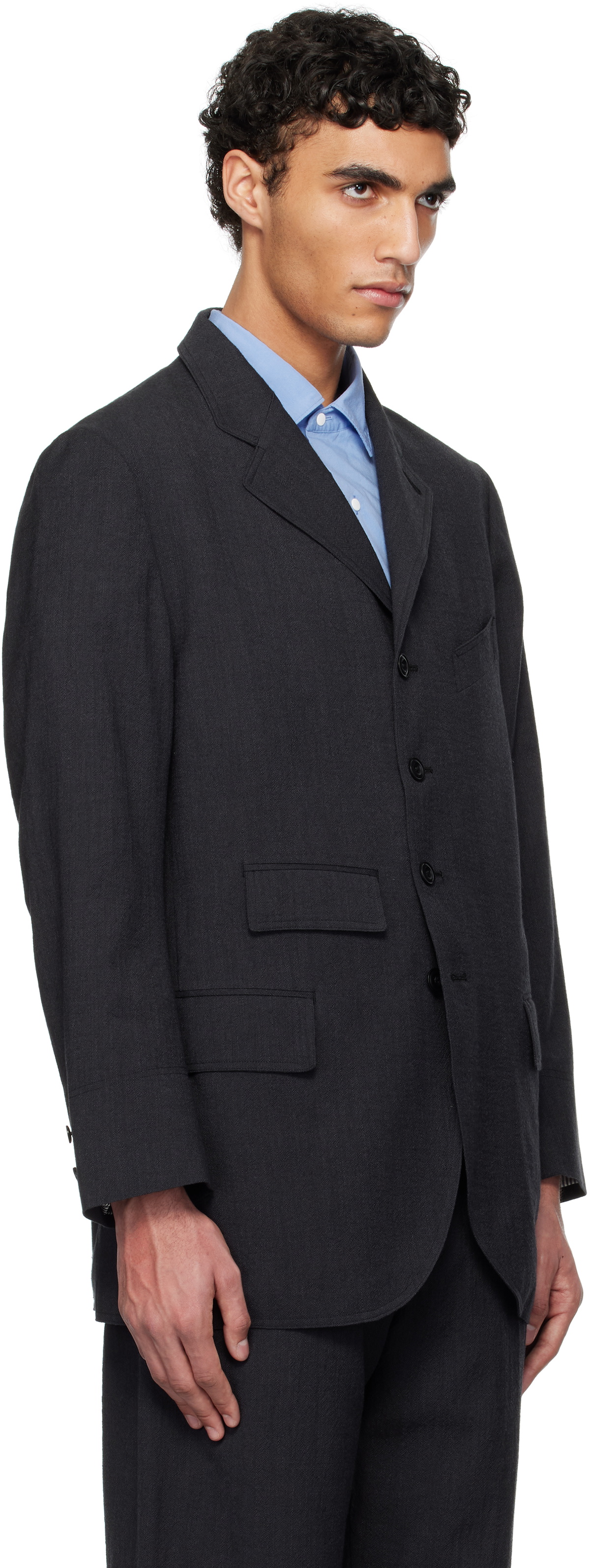 nanamica Gray Sack Blazer