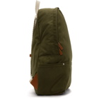 Jil Sander Khaki Simple Backpack