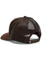 Nahmias Studded Printed Canvas Trucker hat - Brown - One Size