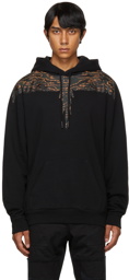 Marcelo Burlon County of Milan Black & Orange Camo Wings Hoodie