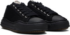 Maison MIHARA YASUHIRO Black Peterson OG Sole Canvas Low-Top Sneakers