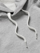 Drake's - Cotton-Jersey Hoodie - Gray