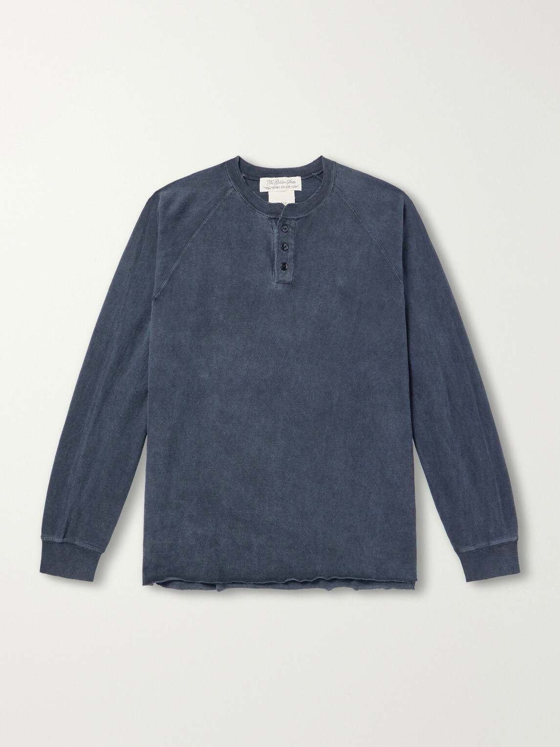 Remi Relief - Distressed Cotton-Jersey T-Shirt - Black