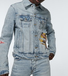 Amiri - Playboy denim trucker jacket