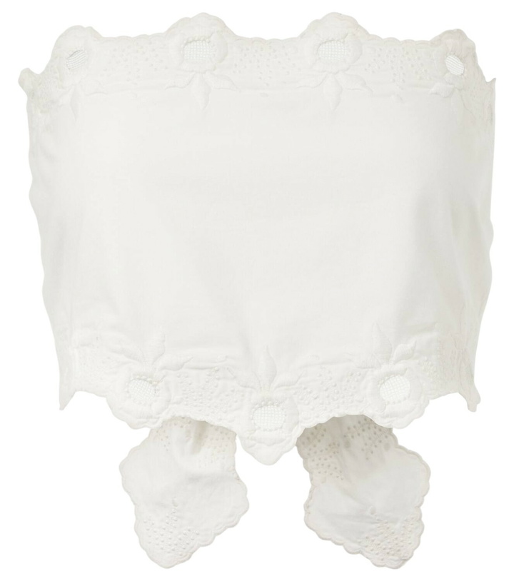 Photo: Posse Antoinette embroidered cotton top