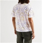 SMR Days - Camp-Collar Embroidered Cotton Shirt - Multi