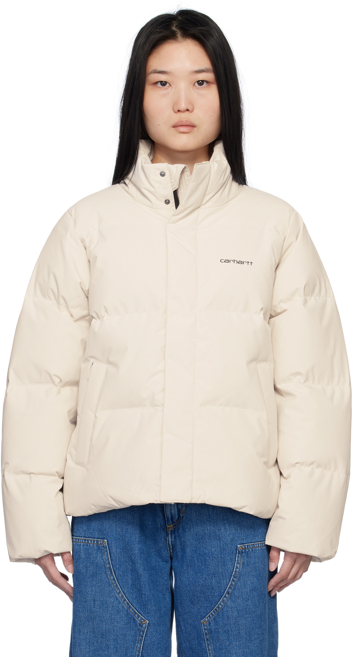 ★Carhartt★Work In Progress グリーン Yanie ダウンジャケット Carhartt-WIP Womens Yanie Jacket - Smoke Green | URBAN EXCESS.