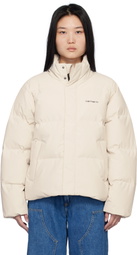Carhartt Work In Progress Off-White Yanie Down Jacket