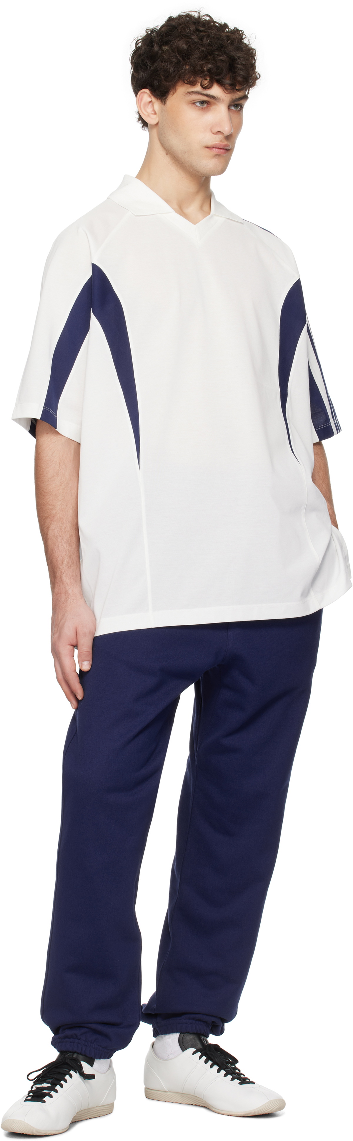 Y-3 Blue French Terry Sweatpants
