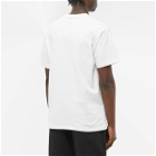 Pass~Port Men's Tinned Cat T-Shirt in White