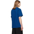 Helmut Lang Blue Varsity T-shirt