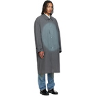 MM6 Maison Margiela Gray Spotlight Fading Coat