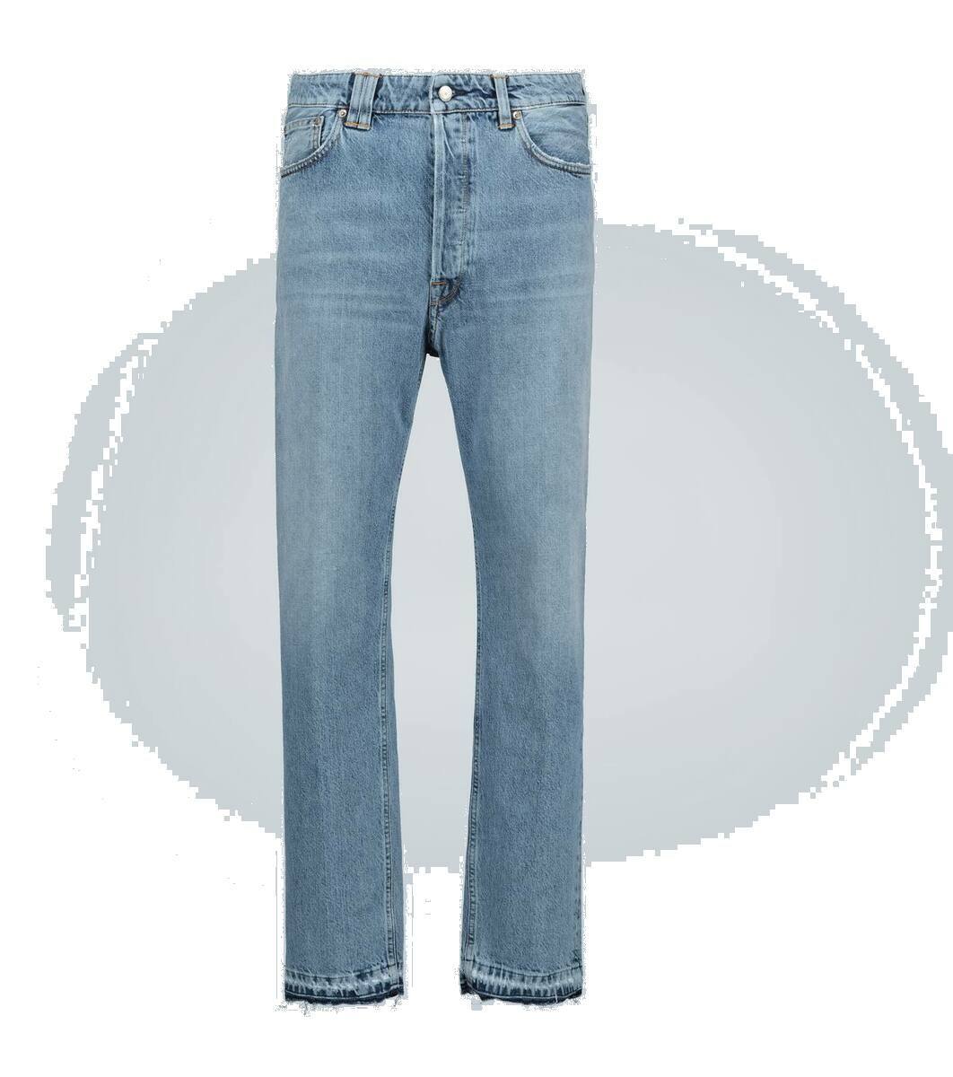 Golden Goose Women's Melody Boyfriend Fit Trousers Blue