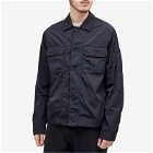 C.P. Company Men's Chrome-R Pocket Overshirt in Total Eclipse
