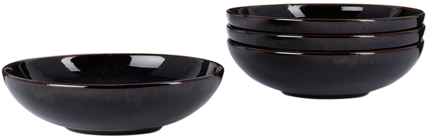 Jars Céramistes Navy Tourron Pasta Bowl Set, 4 pcs