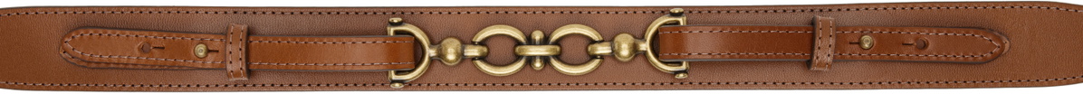 FRAME Tan Equestrian Belt