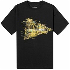 and wander Men's Noizy Logo T-Shirt in Black