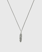 Serge De Nimes Silver Ethereal Feather Necklace Silver - Mens - Jewellery