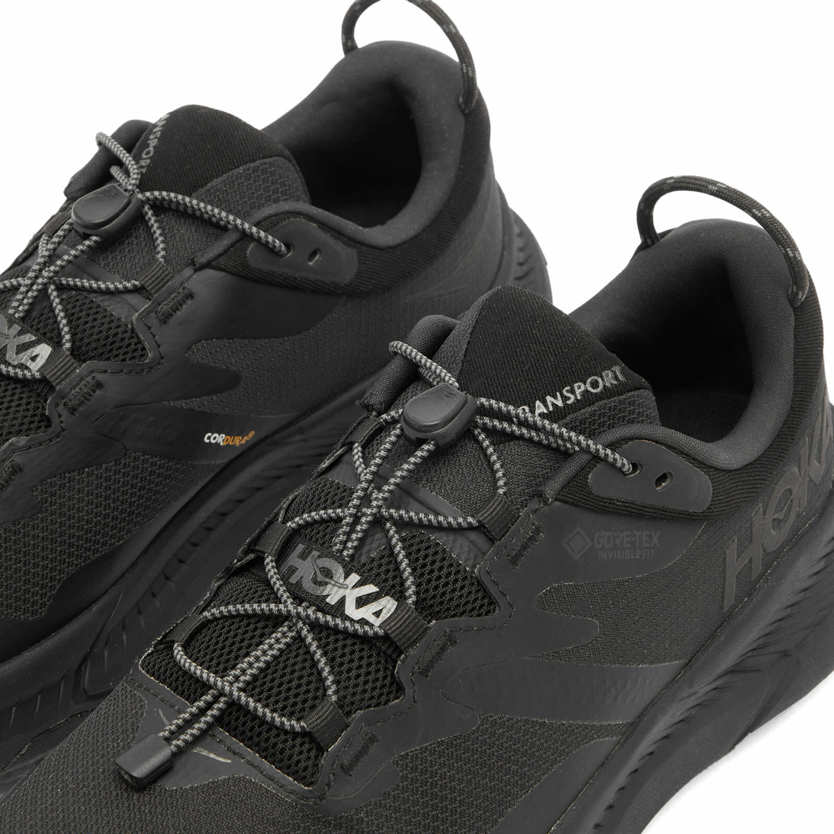 tam(超美品)HOKA W TRANSPORT GTX ブラック Hoka Men's Transport GTX - FREE Shipping & FREE Returns