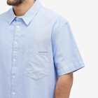 Isabel Marant Men's Iggy Short Sleeve Shirt in Faded Blue