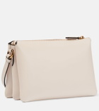 Ferragamo - Trapezio Mini leather crossbody bag