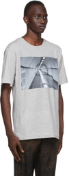 Dries Van Noten Grey Graphic T-Shirt