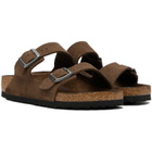 Birkenstock Brown Regular Arizona Soft Footbed Sandals