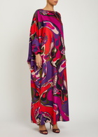 Pucci Printed Silk Gown - Multicoloured 1 - One Size