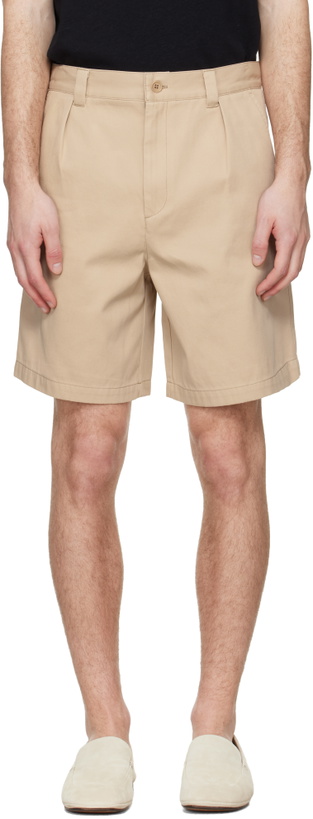 Photo: A.P.C. Beige Otis Bermuda Shorts