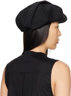 Y's Black Beret Cap