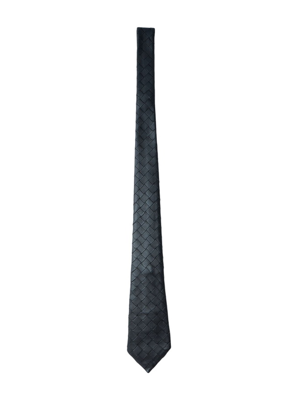 Photo: Bottega Veneta Intrecciato Leather Tie