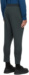 CFCL Grey Wool Milan Rib Tapered Trousers